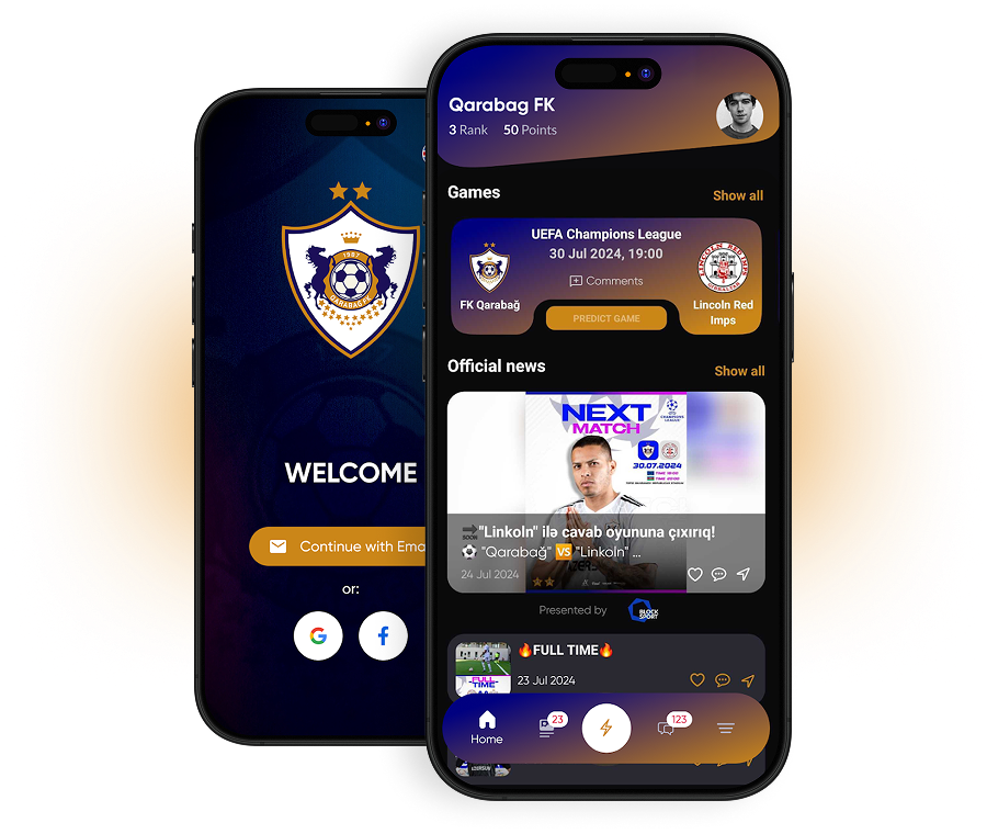 QARABAĞ FK TƏTBİQİ