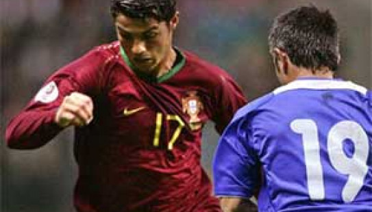 Ronaldo rampant for Portugal