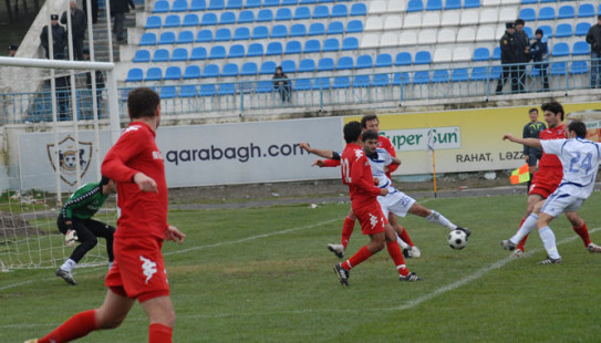 `Qarabağ` 0 - 1 `Standard`.Matç başa çatdı