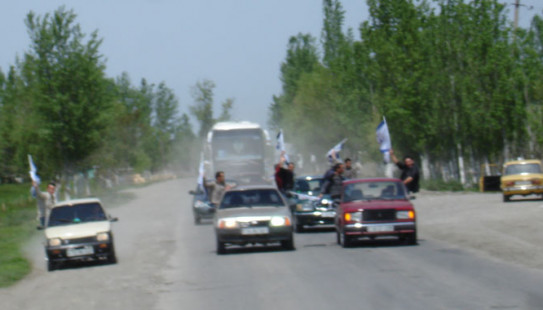 `Qarabağ` möhtəşəm qarşılandı. FOTOQALAREYA