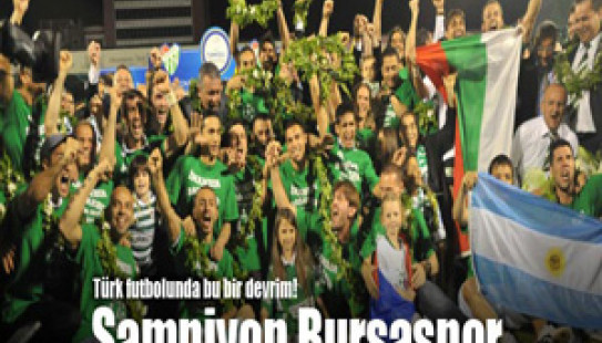 ŞOK: `Bursaspor` çempion oldu. video