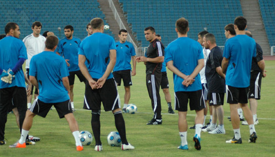 `Qarabağ` `Metallurq`la oyuna hazırlaşır