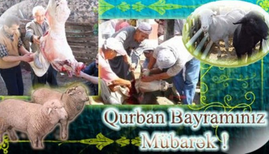 Qurban bayramınız mübarək...