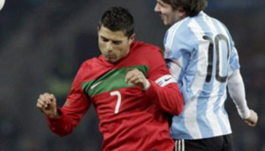 Argentina - Portuqaliya 2:1, Messi - Ronaldo 1:1