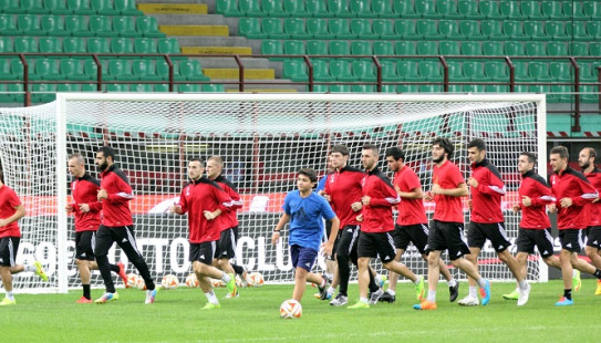 `Qarabağ`ın Milanda son məşqi