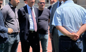 Gənclər və İdman Naziri Respublika stadionunu ziyarət edib