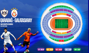 “Qarabağ” – “Qalatasaray” oyununun biletləri satışa çıxarıldı!