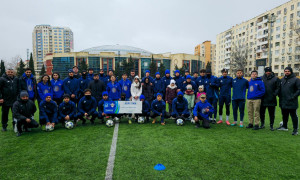 Our U-19 team took part in a social initiative