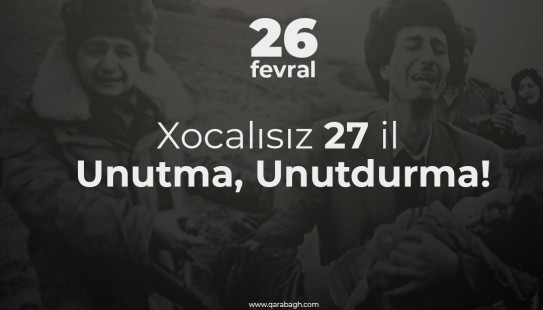 Xocalısız 27 il...