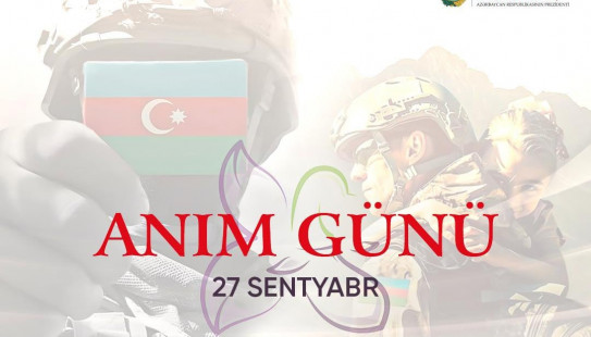 27 sentyabr - Anım Günüdür