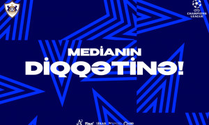 Media nümayəndələrinin diqqətinə!