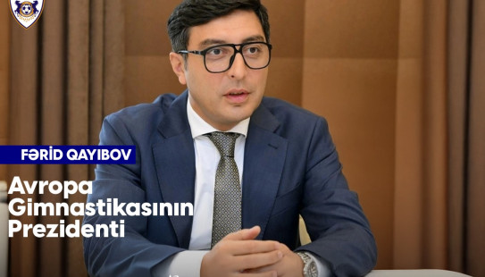 Farid Gayibov has been re-elected as the President of European Gymnastics.