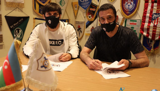 A new contract has been signed with Badavi Huseynov
