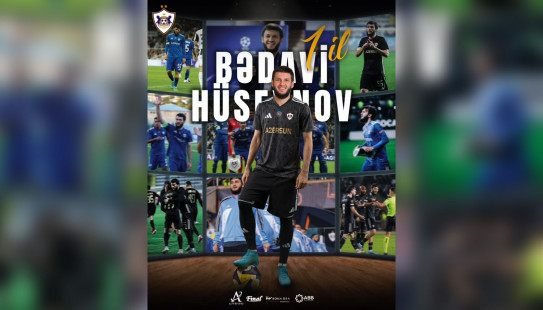 Bədavi Hüseynovla müqavilə uzadıldı