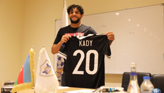 Welcome to Qarabağ FK, Kady Iuri Borges Malinowski!