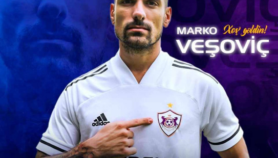 Welcome to Qarabağ FK, Marko Vesovic!