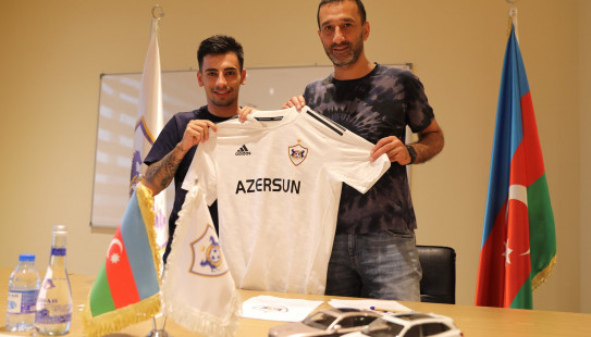 Gaspar Zamora signs for Qarabağ FK until 2022