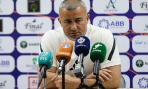 “Futbolçularımdan razı qaldım”