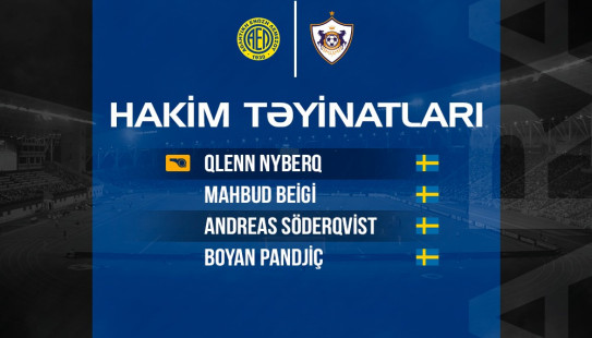 AEL - Qarabağ FK - Listed Referees