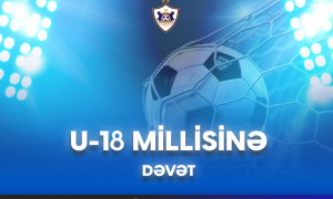 Dörd futbolçumuz U-18-də