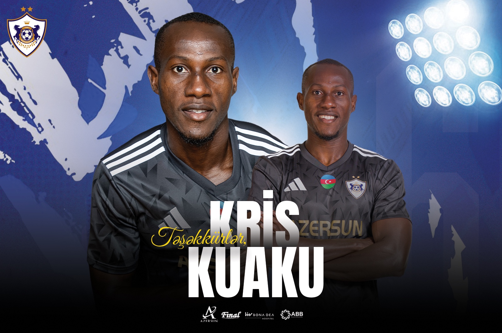 Təşəkkürlər, Kris Kuaku!