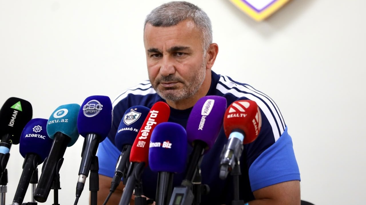 Baş məşqçimiz Qurban Qurbanovun "Vestri" ilə oyundan öncə fikirləri