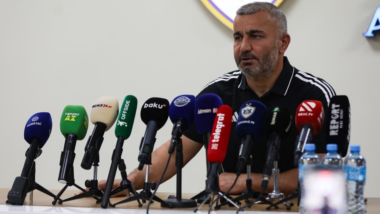 Baş məşqçimiz Qurban Qurbanovun  “Dinamo” (Kiyev, Ukrayna) ilə oyundan öncə fikirləri